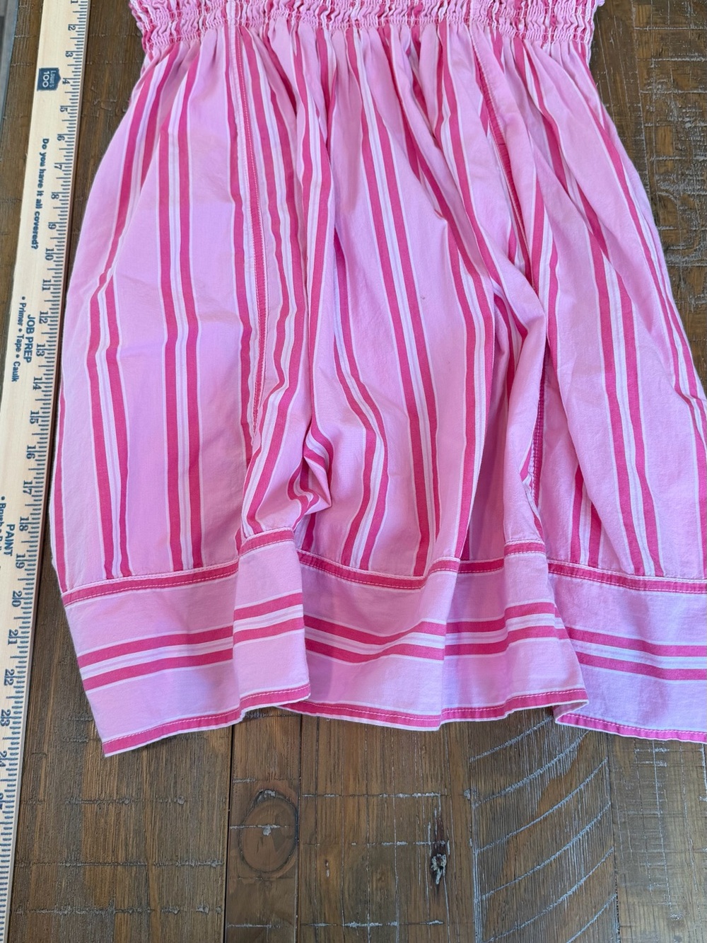 We The Free-Free People Pink Striped Top - Picture 6 of 6